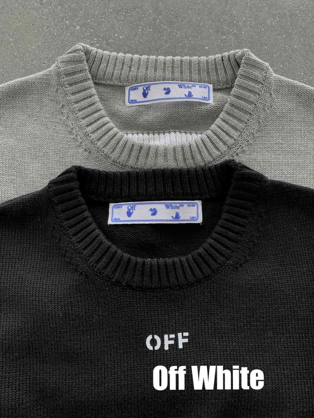 Off-White 2021 DIAG KNITWEAR